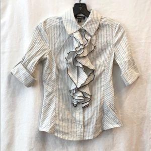 bebe button up shirt
